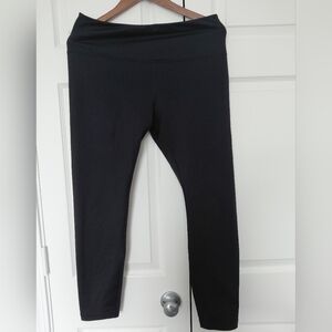 Reebok Black Activewear Leggings Size L.